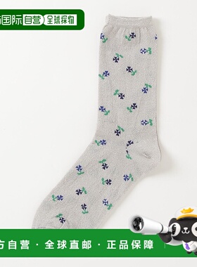 1h可退 日本直邮ROSTER SOX 女士花卉亮片袜子 7815972216新款