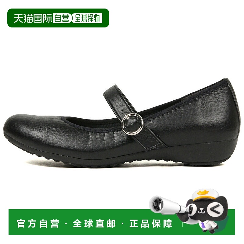 日本直邮 高跟鞋腰带，绑带，脱不下来，芭蕾舞鞋，平底鞋，女式