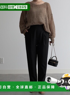 日本直邮RANAN 机能麻调美脚束脚裤 R05096EW11787 长裤