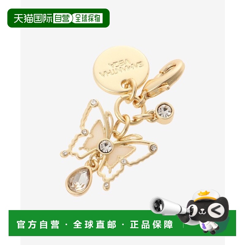 1小时内可退 日本直邮Samantha Vega 蝴蝶拉链装饰吊坠 000723112