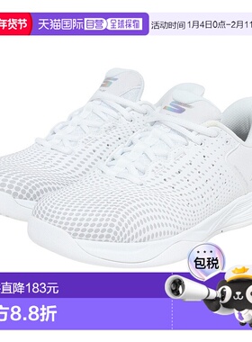 日本直邮SKECHERS斯凯奇女款网球鞋172101C-WHT