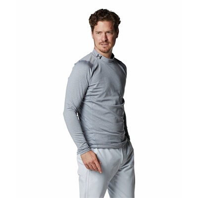 日本直邮Under Armour ColdGear Fitted Long Sleeve Mock 长袖运