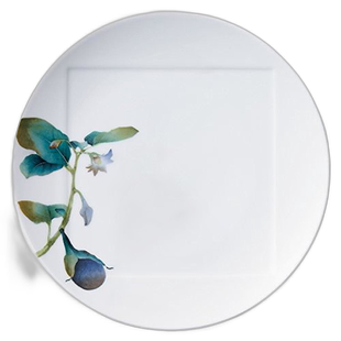 【日本直邮】则武细瓷餐盘27cm京香旬彩 微波炉洗碗机可T9930A/16