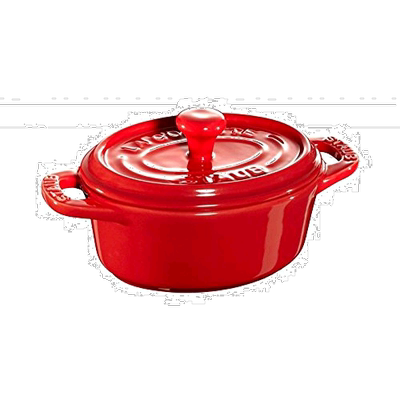 【日本直邮】Staub珐琅 双把手锅 11cm 耐热储存容器  陶瓷 10510