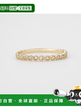 日本直邮日潮 agete 阿卡朵 K10钻石戒指