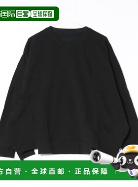 1h可退 日本直邮antiqua女士宽松长袖裏毛半高领套头卫衣 PN00575