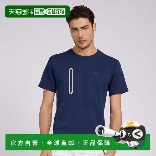 日本直邮GUESS Zeke标志T恤G7R1标志恤
