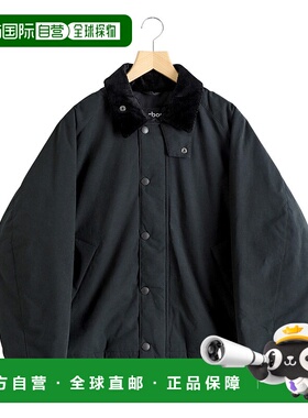 1h可退 日本直邮Barbour男装 中棉填充 短款宽松教练夹克 MCA1065