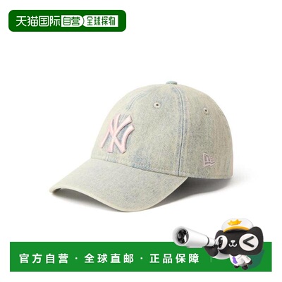 日本直邮OVERRIDE NEW ERA 9TWENTY 扎染牛仔棒球帽 纽约扬基队//