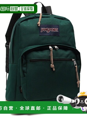 日本直邮JANSPORT 双肩包 RIGHT PACK 轻背包 28L 绿色 男女通用J