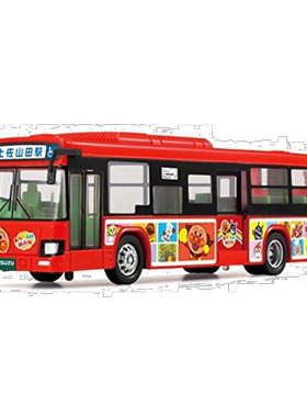 【日本直邮】anpanman面包人玩具模型Diapet卡通车DK-4115公交车