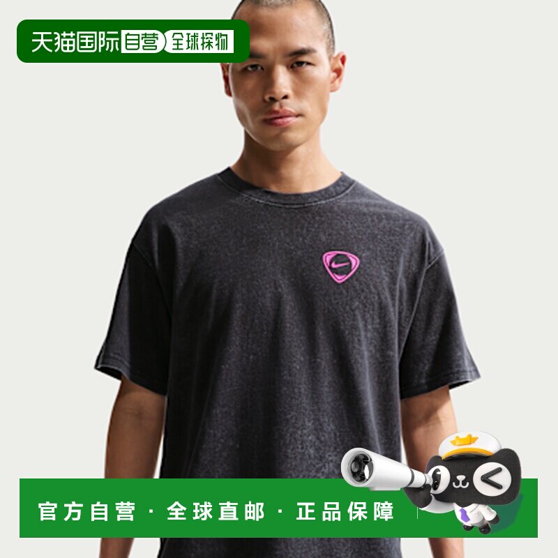 日本直邮Nike 纯棉套头宽松足球短袖T恤 男款图片