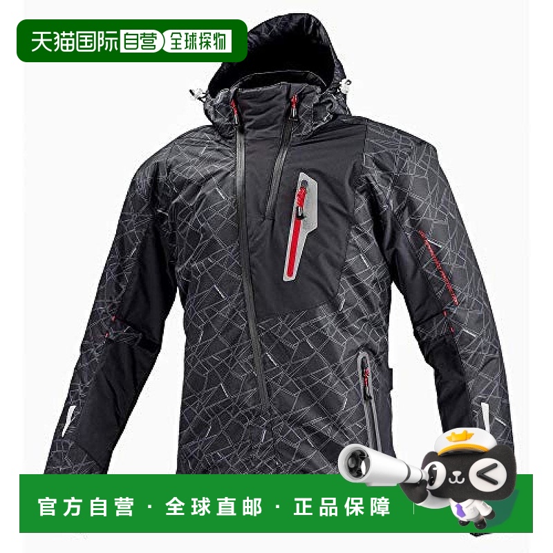 KOMINE摩托车服饰保暖冬季夹克黑色L秋冬防水CE标准2级骑行
