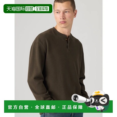 日本直邮levi’s 李维斯 LEVI'S 宽松长袖亨利衫 T恤 Browns