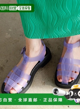 日本直邮GeeRA 透明凝胶沙滩凉鞋 R04609BW12316