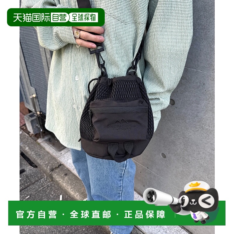 1h可退 日本直邮Franklin Climbing 男女通用网状抽绳肩背包 TYZ9