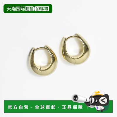 日本直邮TOM WOOD 冰环小耳环金925银女士双耳E39HSNA01S925-9K10