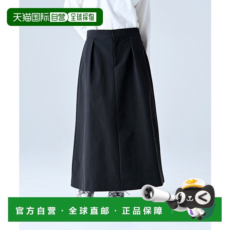 1h可退 日本直邮New balance 女士高伸缩功能长裙 AWK55000BLK,AW