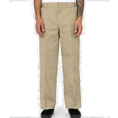 日本直邮Dickies 双膝工作裤 KH 85283-kh 卡其米色 下装 Simple