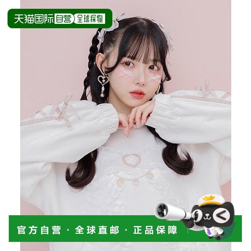 1h可退 日本直邮ROJITA 女士大蝴蝶结设计休闲卫衣连衣裙 5513179