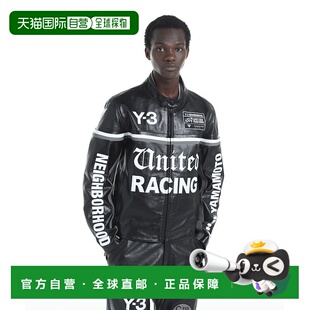 男女同款 牛皮皮革风格 赛车夹克 1h可退 联名NBHD 日本直邮Y