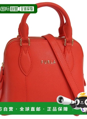 日本直邮FURLA 女士包 2WAY 单肩包 手提包 Outlet 皮革 红色 VIT
