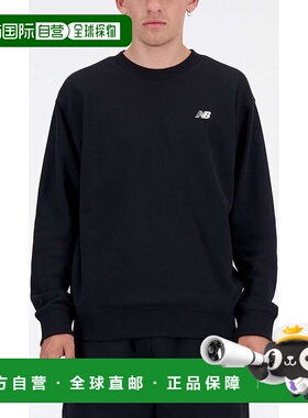 日本直邮New Balance 53SPORTESSENTIALS 黑色运动圆领衫