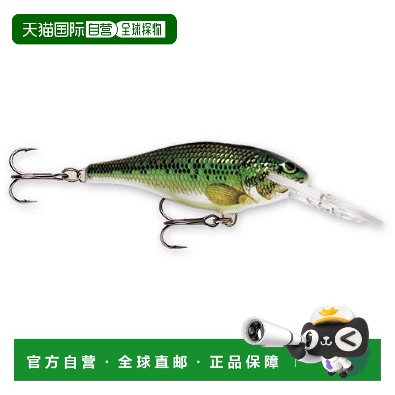 【日本直邮】Rapala乐伯乐 路亚饵 Crank饵 Shad Rap 4cm 4g 婴儿