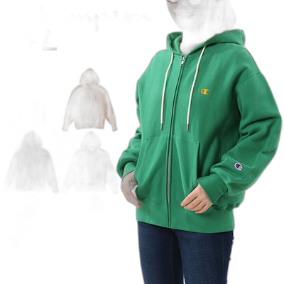 日本直邮 Champion REVERSE WEAVE 全拉链连帽衫运动休闲女装抓绒