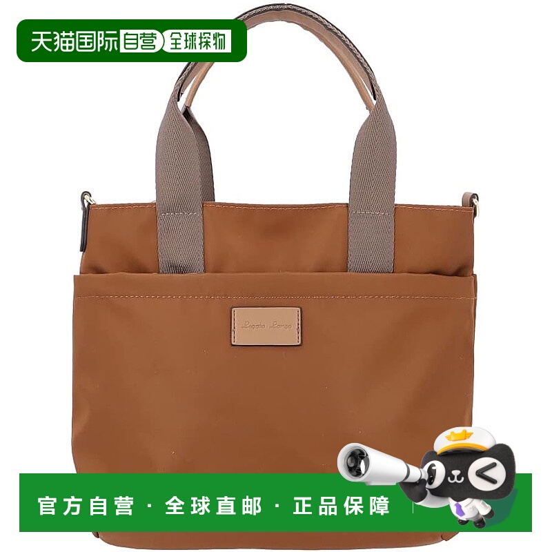 【日本直邮】Legato Largo阿耐洛 女士手提包Lieto 棕色LT-D1232