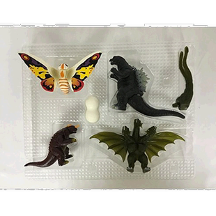 【日本直邮】Bandai万代玩具 哥斯拉VS护国三圣兽套装 XXX_B0013L