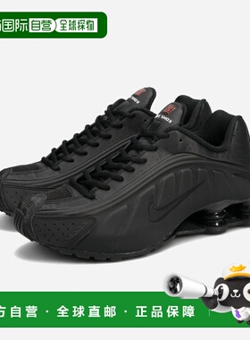 日本直邮NIKE WMNS SHOX R4 Nike 女士 Shox R4 低帮运动鞋 黑色/