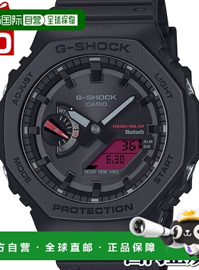 日本直邮GA-B2100BBR-1AJF G-Shock 卡西欧 黑色和大胆红色 男士