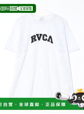 1h可退 日本直邮RVCA 女士ARCH MESH印花T恤 BF04C857女装