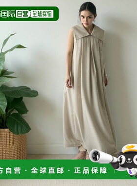 1h可退 日本直邮STYLEMIXER 女装 大翻领显瘦连衣裙 500IAS333241