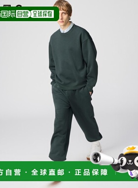 日潮跑腿UNIQLO优衣库 阔腿运动裤阔腿裤休闲裤卫裤 482314