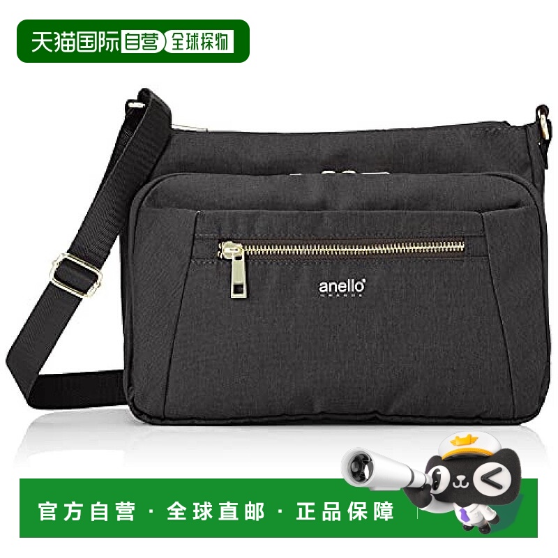 【日本直邮】Anello Grande女款单肩斜挎包10 个口袋 GL GTC4132