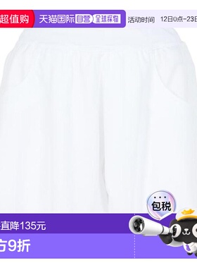 日本直邮BABOLAT PURE短运动裤 女士款 [BWG5426-WH] 白色