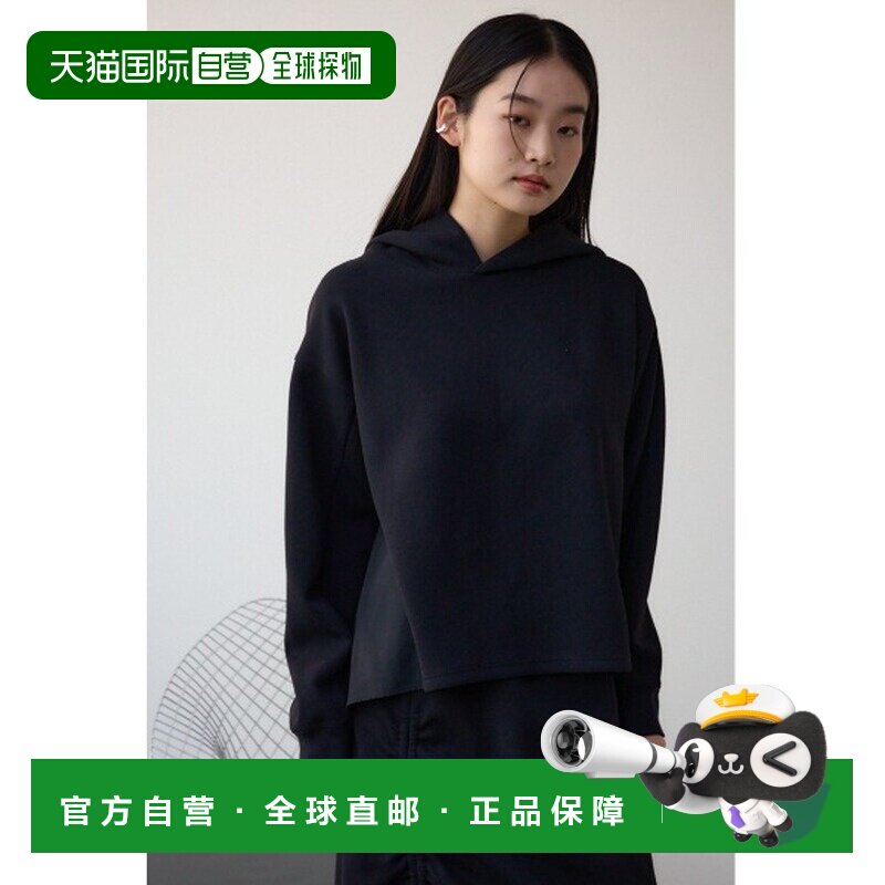 1h可退 日本直邮AZUL BY MOUSSY 女士拼接设计休闲连帽卫衣 250IS