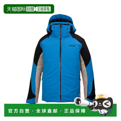 日本直邮Phenix Thunderbolt Jacket 防水滑雪夹克 蓝色