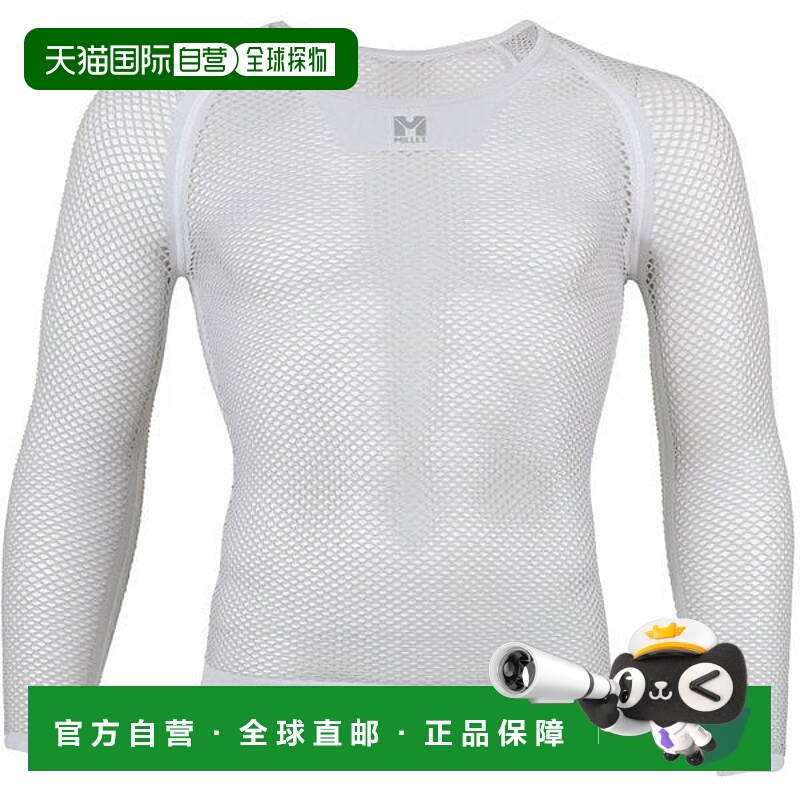 日本直邮MILLET 男士 DRYNAMIC MESH 3/4 CREW 户外内衣上衣 MIV0