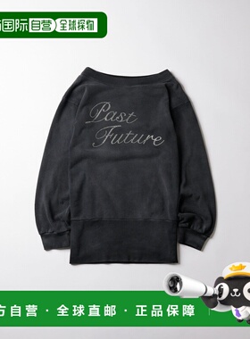 日本直邮WHO'S WHO gallery 女士 亮片logo露肩卫衣 WWZ1061106A0