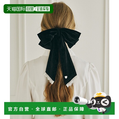 1h可退 日本直邮idem 女士 大蝴蝶结蕾丝发夹 ID00000127发饰