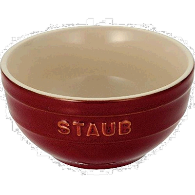 【日本直邮】Staub珐琅 陶瓷碗14cm 红色Vintage Colors 40511-86