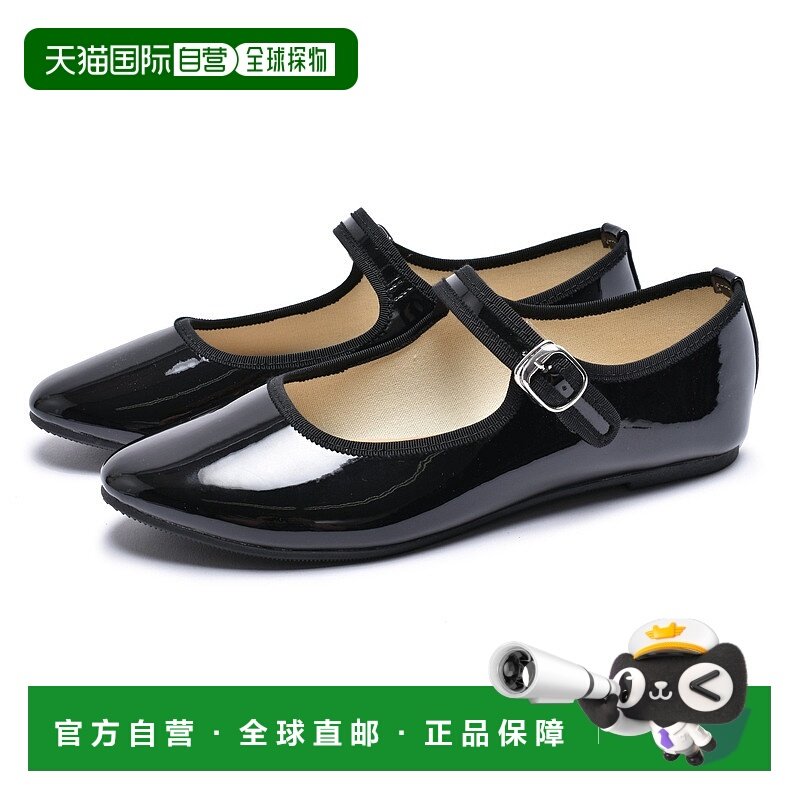 日本直邮todos 女式轻便浅口平底绑带鞋，功夫鞋丝绒流行经典单鞋