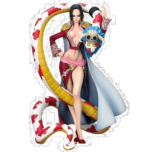 自营｜BANDAI万代ONEPIECE海贼王SQ特别人偶波雅汉库克模型