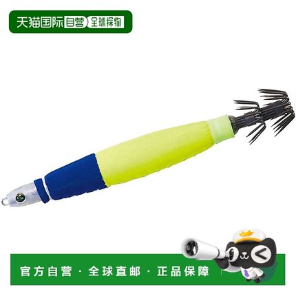 【日本直邮】达亿瓦Emeraldas 鱿鱼金属饵 38g 蓝色图表路亚