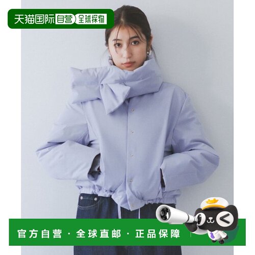 日本直邮自由区 防水加工・可水洗的带披肩春季羽绒服外套