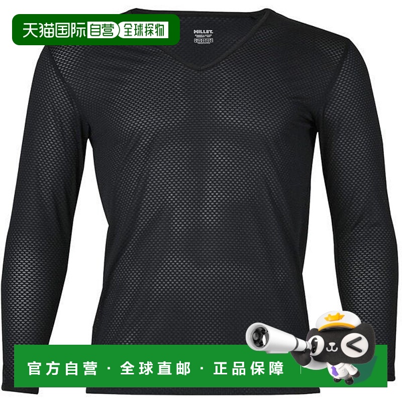 日本直邮MILLET 干动力学 Through II V 男士长袖内衣 MIV02100