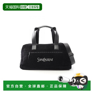 日本直邮中古YSL圣罗兰男包S级99新Boston bag波士顿包牛皮斜挎包